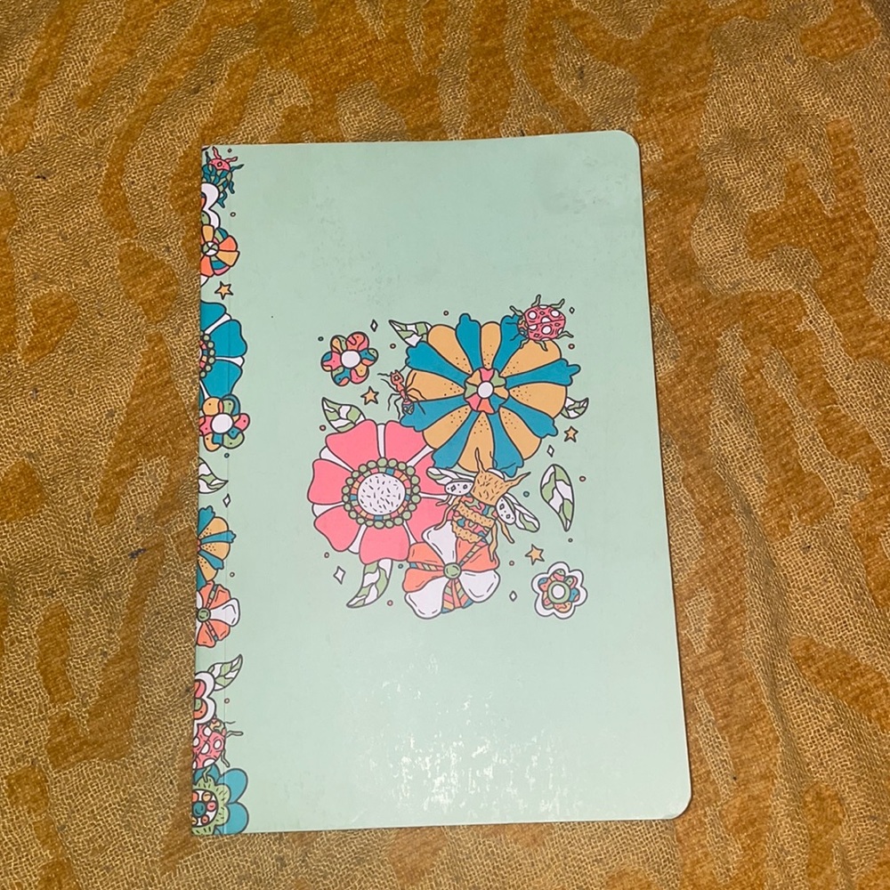 Earth Bound Trading Co Paper Journal Floral Bugs